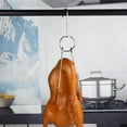 thumbnail image 4 of Stainless Steel Meat Double Hook for Poultry Roast Duck Bacon Sausage Hams Hanging Hook Grill Hanger for Drying Cooking BBQ, 4 of 9