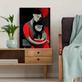 thumbnail image 5 of Alchemist Monk Reading Canvas Print Wall Art, Retro Art Decor for Living Room Study Library Home Office, 5 of 8