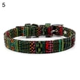 thumbnail image 2 of Meidiya Adjustable Dog Collar with Bohemia Floral Tribal Geometric Patterns - Soft Ethnic Style Dog Collar for Small Medium Pet Dogs, 2 of 8