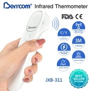 Berrcom Non Contact Infrared Thermometer Digital Forehead Thermometer for Adults and Kids with Large LED Display Fever Alert