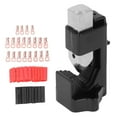 thumbnail image 1 of Herramienta de crimpado de terminales de cable de batería, martillo, crimpadora de terminales de batería con 20 terminales, tubo termorretráctil de 20 para cables de 8 AWG a 0000 AWG., 1 of 14