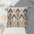 thumbnail image 2 of Nawypu  Beige Aztec Pattern Throw Pillow Cover,Boho Tribal Geometric Pillowcase, Modern Farmhouse Brown Cushion Case for Couch Sofa Bed, 2 of 5