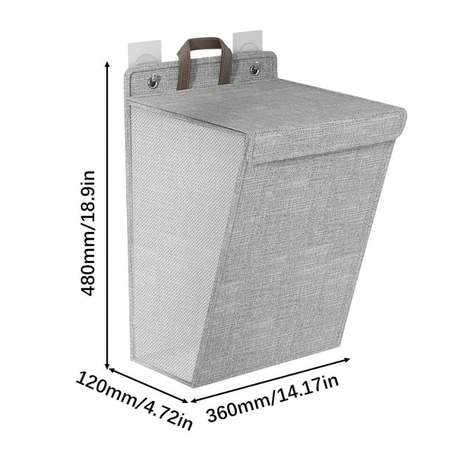 Foldable Home Dormitory Multifunctional Sorting And Storage Large Capacity Wall Hanging Clothes Dirty Clothes Storage Basket