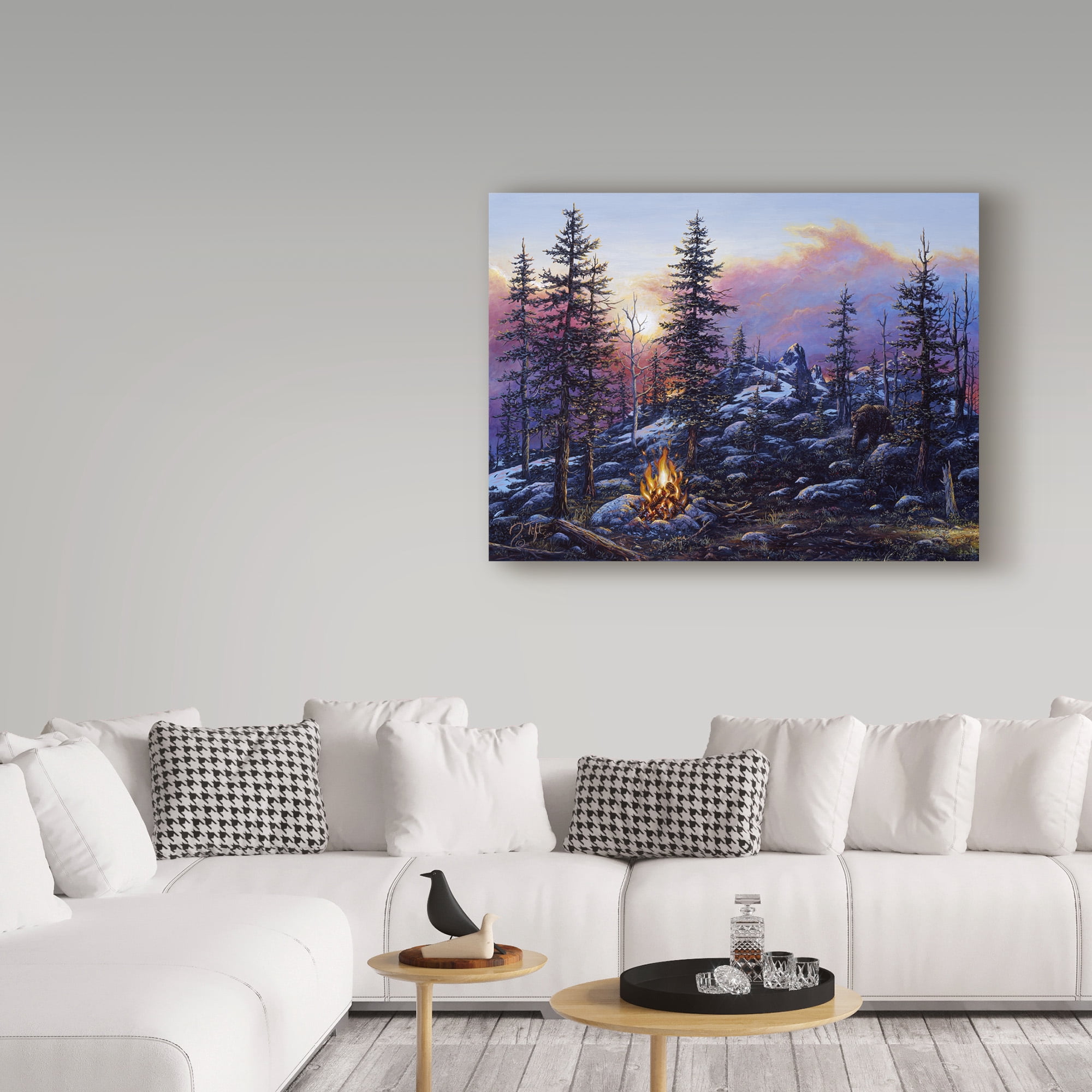 Trademark Fine Art 'The Intruder' Canvas Art by Jeff Tift