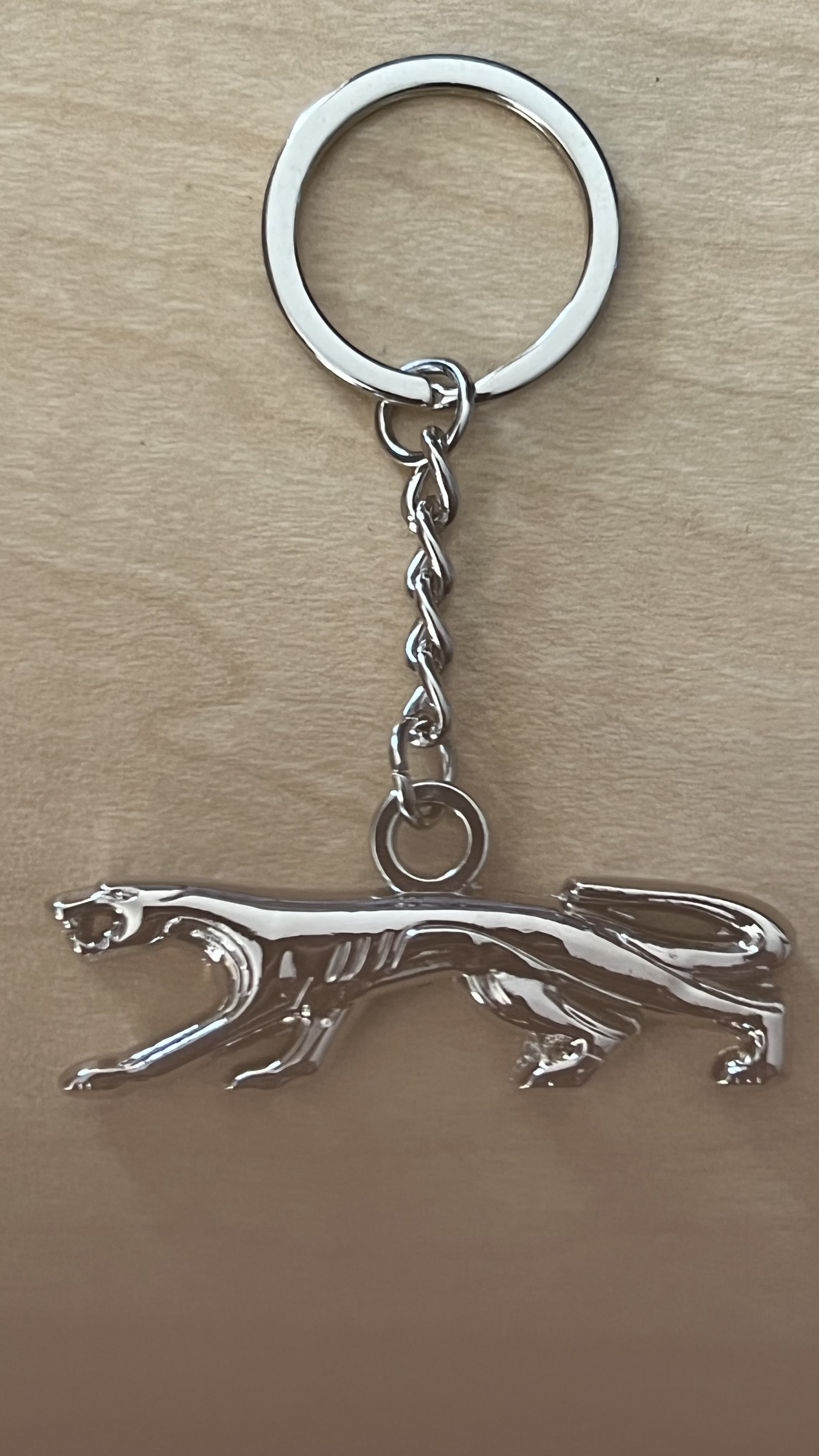 Mercury Cougar Cat Key Chain – Sturdy Metal Piece for All Makes & Models 1967-2002 (Officially Licensed Cougar Keychain)