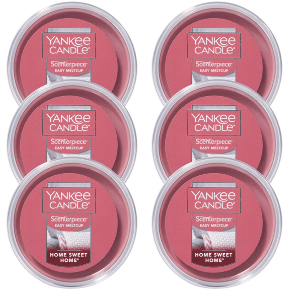 Yankee Candle Home Sweet Home Scenterpiece Easy MeltCup (Pack of 6)