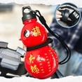 thumbnail image 1 of Gourd Shape Water Kettle, Portable Drinking Container With Adjustable Strap, for Outdoor Hiking and Commuting, Red, 1 of 6