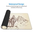 thumbnail image 3 of Salouo Two Cowboys Riding Horses In The Desert Print Large Mouse Pad,Extended Mat Desk Pad, 3mm Thick Mice Pad Desk Mat Big Desk Pad for Work, Game, Office, Home -16 x 29.5in, 3 of 8