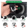 thumbnail image 7 of Helmet Quick Release Buckle Replacement Kit, Ratcheted Helmets for Chin Strap Up to 1inch, Motorcycle Helmets Black, 7 of 7