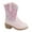Light Pink, variant on Little & Big Girls' Glitter Western Boots