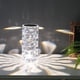 thumbnail image 4 of Lámpara de mesa decorativa moderna y sencilla con atmósfera de cristal romántica creativa para dormitorio, luz de noche LED, 4 of 4