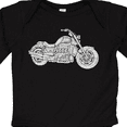 thumbnail image 4 of Inktastic Distressed Motorcycle Boys or Girls Long Sleeve Baby Bodysuit, 4 of 5