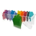 thumbnail image 1 of Hair Clipper Guards Combs From 1/16Inch To 1Inch Compatible With Most Wahl Clippers,Green A Barber, 1 of 5