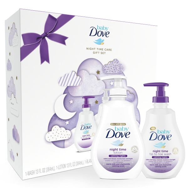 Baby Dove Gift Set Night Time Care, 4 Count