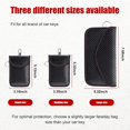 thumbnail image 2 of 1 Pack Faraday Bag for Key Fob RFID Signal Blocking Key Fob Protector and Anti-Hacking Faraday Cage Carbon Fiber Anti-Theft Car Keys Faraday Pouch Premium Car Key Safe Protector (Large), 2 of 5
