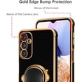thumbnail image 4 of for Samsung Galaxy A14 5G Case Cute 6D Astronaut Case with Stand Function Luxury Plating Case Cover Slim Fit Soft TPU Shockproof Bumper Protective Electroplated Case for Girls Boys,Black, 4 of 12