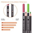 thumbnail image 4 of Gunsamg Colored Pencils Set with Zipper Bag, 120 Count, Idea for Kids Coloring Books, for Adult Drawing, Artists Sketching, back to school Supplies, Gifts, 4 of 12