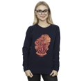thumbnail image 3 of Harry Potter Womens Gryffindor Sketch Crest Sweatshirt, 3 of 4
