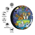 thumbnail image 4 of Saiise Scooby-Doo Bs Print Rv Spare Tire Cover Wheel Tire Cover for Travel Trailers Protectors Weatherproof Dust-Proof for Camper Trailer Truck SUV Rv Universal-15 inch, 4 of 8