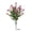Hot Pink, variant on Mixed Artificial Flower Bouquet, 2pcs Eucalyptus Camellia Faux Plant Bundle, Dried Flower Style Arrangement for Home Living Room, Photography Background and Indoor Aesthetic Decor