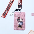 thumbnail image 1 of Tarjetero de la película de Disney, Mickey Mouse, patrón de dibujos animados, Pato Donald, Minnie, tarjetero de identificación para mujer con llavero, regalos para niños Gao Jinjia LED, 1 of 2