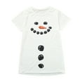 thumbnail image 3 of FAMTKT Maternity Summer Clothes, Women Christmas Snowman T Shirts Pregnancy Tee Tops Clothes, Plus Size Tops for Women, 3 of 9