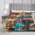thumbnail image 3 of Super Soft Flannel Throw Outer Banks Blanket 50"X40" For Bed, Sofa, Camping, Cold Cinema Or Travel,Gift For Your Family And Friend, 3 of 4