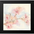 thumbnail image 2 of Paschke, Chris 15x15 Black Modern Framed Museum Art Print Titled - Pink Blossoms II, 2 of 5