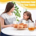 thumbnail image 3 of VONKY Transparent Glass Honey Jar With Dipper Easy To Clean And Large Capacity Exquisite Appearance A, 3 of 6