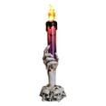 thumbnail image 2 of Halloween Ghost Hand Candle Holders,Halloween Candle Holder with Skeleton Hands,8.27IN Ghost Candle Holder For Halloween Decor,Indoor Decor Purple, 2 of 9