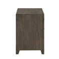 thumbnail image 2 of Pemberly Row Modern 3-Drawer Solid Wood Nightstand in Walnut, 2 of 7