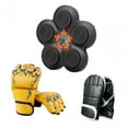 thumbnail image 2 of Máquina de boxeo musical con objetivo de pared, máquina de boxeo musical con guantes de boxeo, entrenador de boxeo para práctica de Taekwondo Fitness Estilo J, 2 of 8