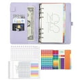 thumbnail image 2 of Marbled Notebook Binder Wareproof and Dustproof Suitable for Store Shop Checks  Green, 2 of 8