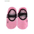 thumbnail image 3 of BadPiggies 3-Pack Non Slip Yoga Socks Slipper Womens Professional Rubber Dots Cycling Socks for Pilates Ballet Dance, Pink, 3 of 6