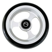 New Solutions CW503 4 x 1 inch Aluminum Caster with 0. 32 inch Bearings & Black Tire Wheelchair