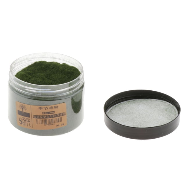 Tachiuwa Modèle Végétation Simulation Herbe Artificielle Bac à Sable Chemin de Fer Miniature 260ml D D