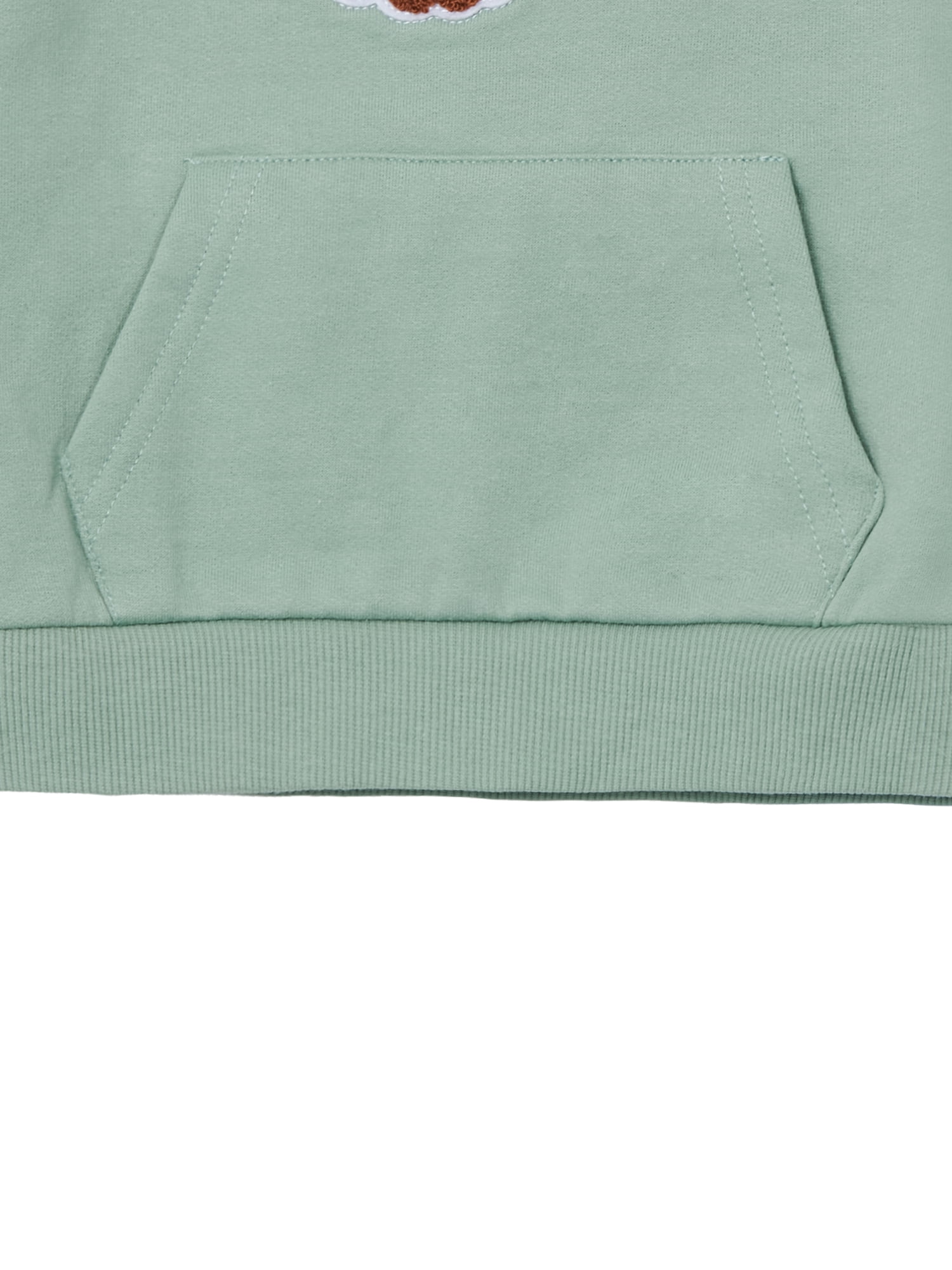 Wonderluxe Baby Boys' Long Sleeve Fleece Sweatshirt and Jogger, 3-Piece Set, Sizes 0-3M-24M