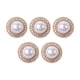 thumbnail image 1 of 5 botones de diamantes de imitación, botones de broche con parte trasera plana, bordados de moda para coser Estilo A, 1 of 7
