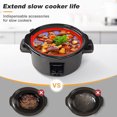 thumbnail image 2 of Reusable Silicone Slow Cooker Liner Safe Cooking Solutions Food-Grade Non-Stick Surface Pot Accessory, 2 of 7