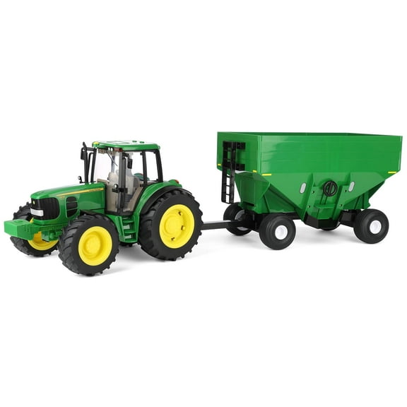 1/16 John Deere Big Farm 7430 Tractor & Gravity Wagon Toy - LP75986