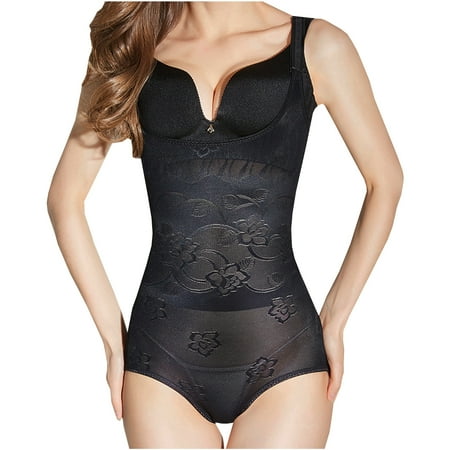 

DxhmoneyHX Women Waist Trainer Bodysuit Tummy Control Sculpting Corset Shapewear Support Chest Lift Hip Slimming Bodysuit