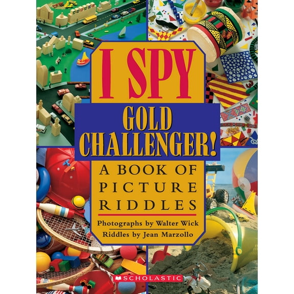 Pre-Owned I Spy Gold Challenger: A Book of Picture Riddles (Hardcover) 0590042963 9780590042963