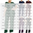 thumbnail image 3 of Cagogo Women Plus Size 2 Piece Set Casual Summer Cruise Outfits Loose Short Sleeve Crew Neck Tops Comfy Pants Matching Lounge Sets Tracksuits Travel Airport Clothes, Purple 5XL, 3 of 6
