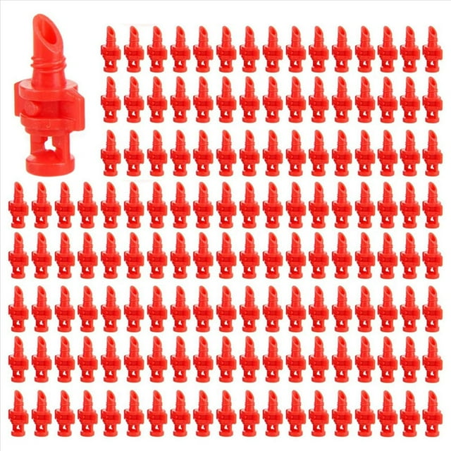 500 Piezas de Riego con Boquilla de Nebulización de 360 Grados, Rociador de Aspersores para de Riego de Jardín, Rociador Que Automatiza los Goteros