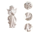 thumbnail image 6 of TISHITA Decorative Angel Statue Craftsmanship Gift, Versatile Girl Figure Sculpture, Desktop Decoration for Office Sheets Living Room, 6 of 8