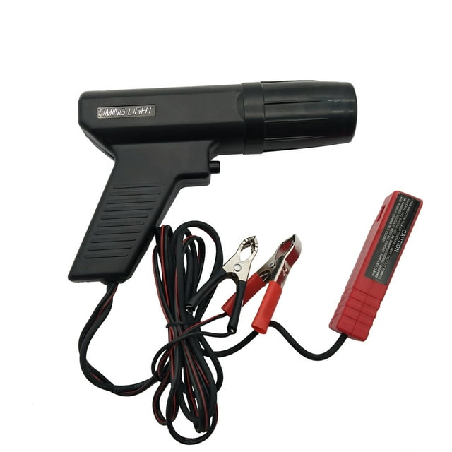 Graflsoa TL-122 Automotive Timing Light for Gasoline Engines, Motorcycle & Marine Engine Diagnostics, 12V ABS Shell, Knock & Vacuum Control Detection