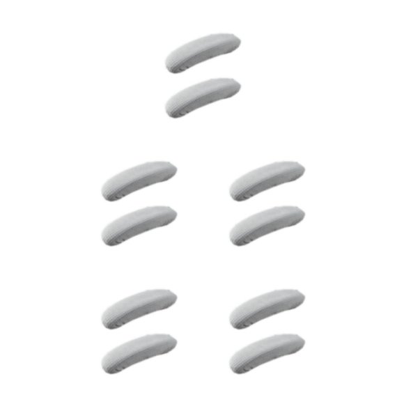 Yuarrent 2 fundas para sillas con estilo para silla de ordenador, gris claro respetuosa con el medio ambiente. Type2 NO2