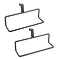 thumbnail image 3 of WHAMVOX 2Pcs Face Towel Holder Modern Iron Towel Racks for Bathroom No Perforating Design .6X2.5in, 3 of 8