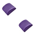 thumbnail image 3 of Ounissouiy Actualizado con núcleo interno de algodón con memoria - Cojín de cintura premium para sillas Cojín para silla de comedor Malla Malla violeta 2Conjunto, 3 of 6