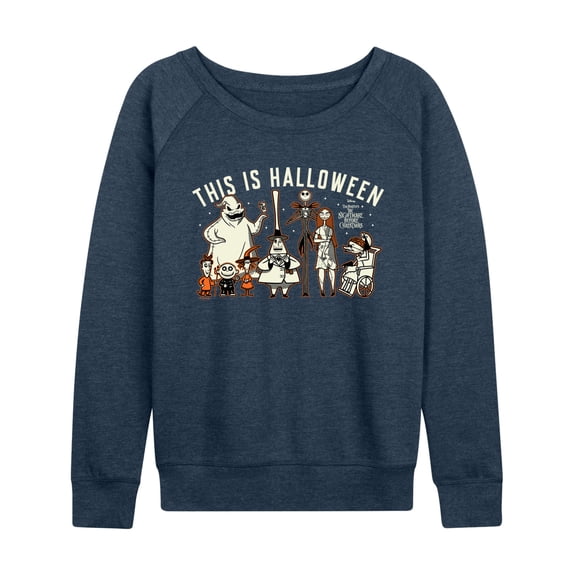 The Nightmare Before Christmas - This Is Halloween - Women's French Terry Long Sleeve Pullover